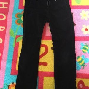 Zara velvet pants. Toddler.